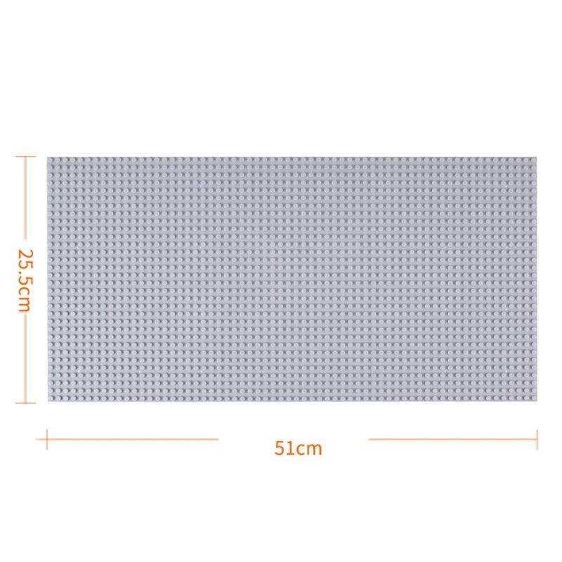Plaque de base de bloc classique monocouche 32x64 trous, 1 pièce, bloc d'assemblage mural, jouets de