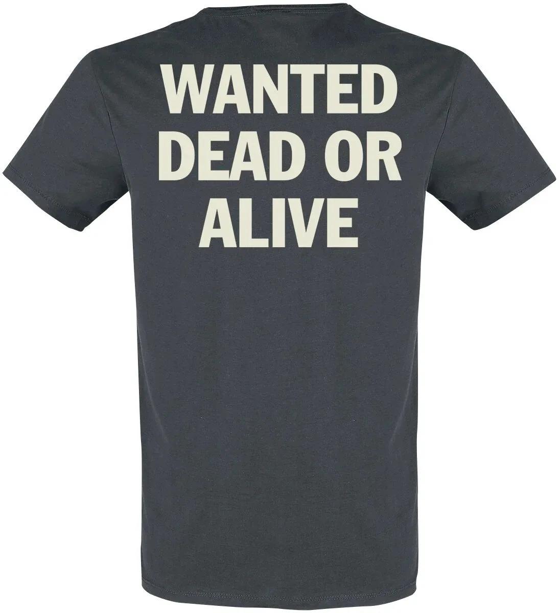 T-shirt en coton imprimé Machine Head The Blackening Skeleton King, style Thrash Metal, streetwear u