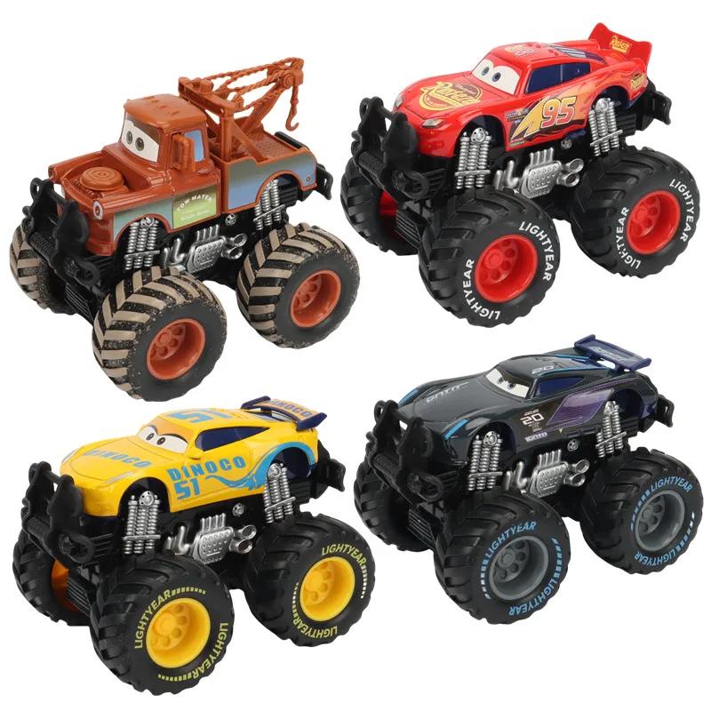 Voitures Disney Pixar Cars Lightning McQueen Mater moissonneuse Frank 1:55 modèle de voiture en méta
