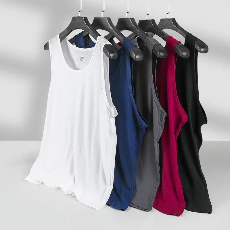 Gilet en pur coton pour hommes, respirant, mince, sport pour jeunes, fondation, hurdle I, ample, été