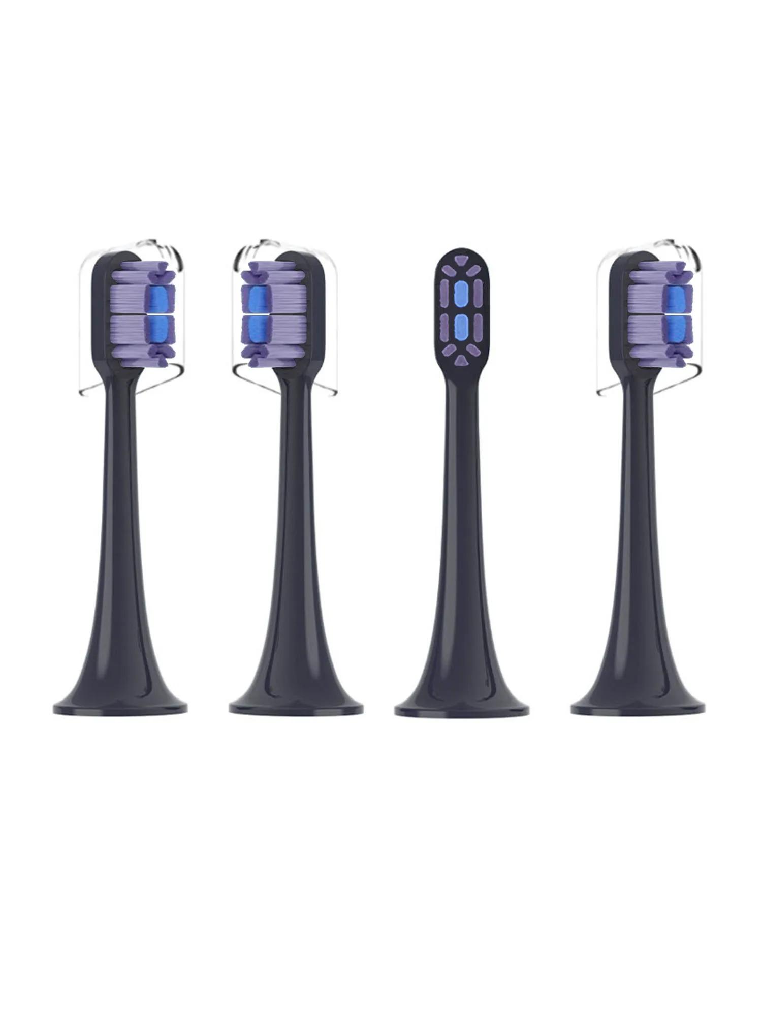 4 pièces pour Xiaomi Mijia T700 têtes de brosse à dents électrique sonique 3D blanchiment Oral tête 
