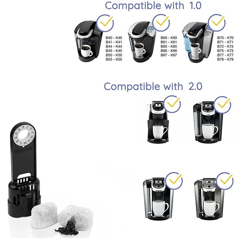Kit d'accessoires pour filtre à eau pour machine à expresso Breville, livre de charbon de bois, comp