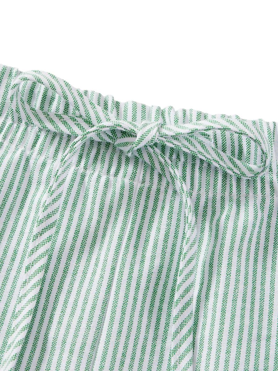 Short à rayures décontracté pour femmes, vêtements Y2K, proximité Wstring, taille élastique, coupe a