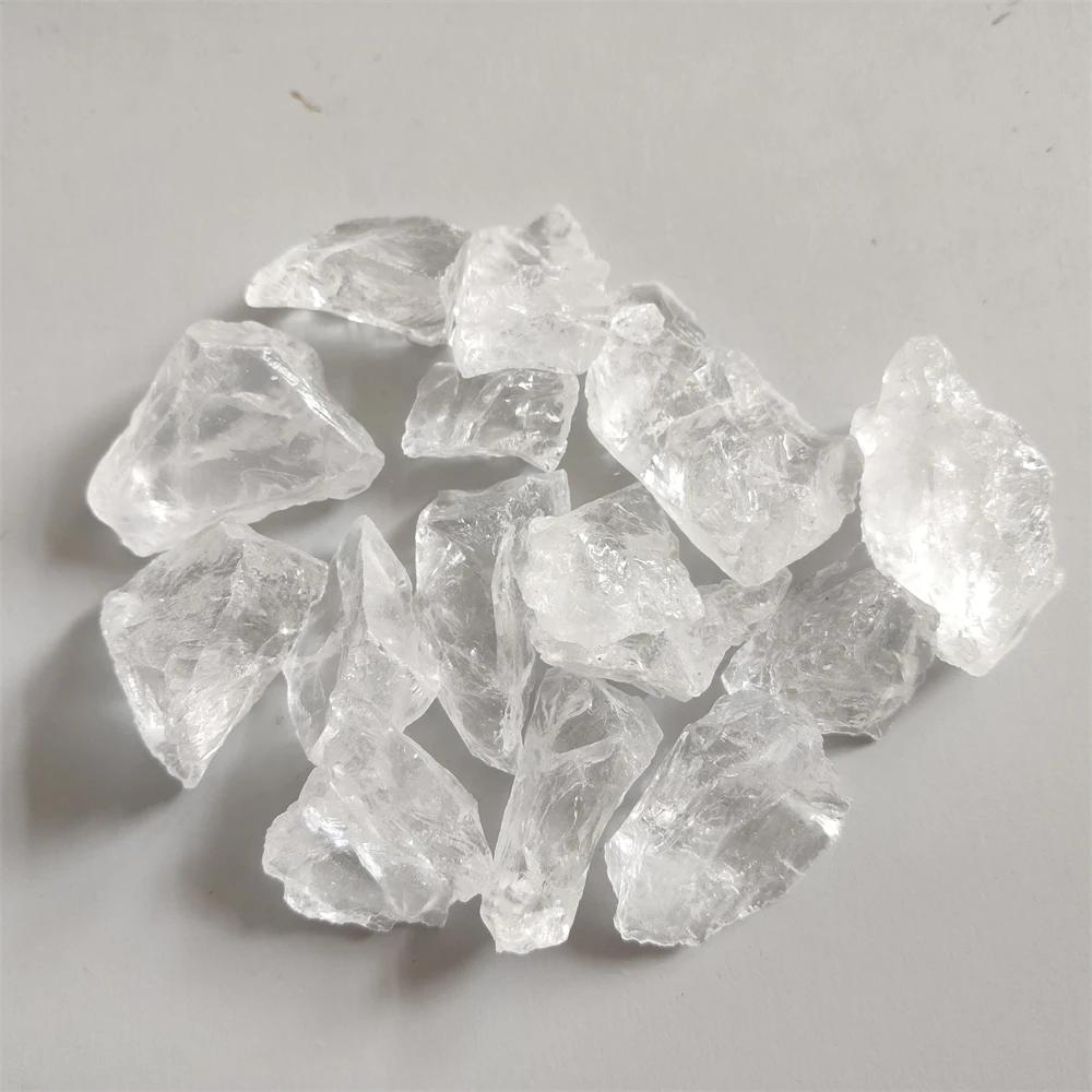 Pierre de Quartz claire naturelle, cristal de roche blanche, pierre de guérison brute et cristaux, d
