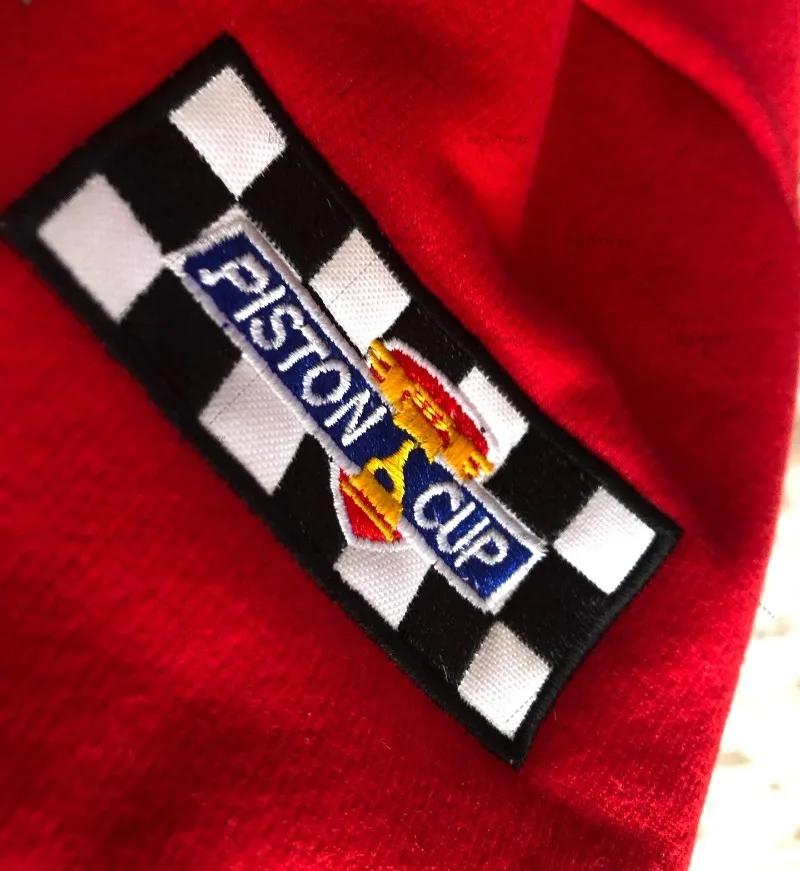 Nouvelle mode américaine lettre broderie surdimensionné rouge épissé ​ ​ Veste hommes Harajuku Y2K d