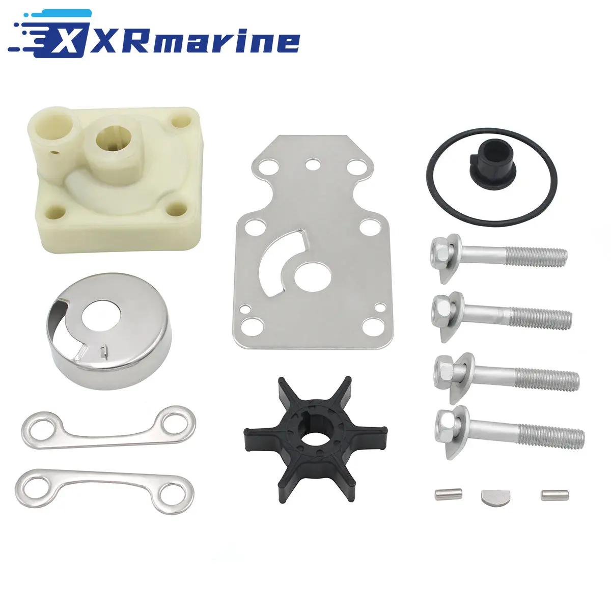Kit de turbine de pompe à eau pour Yamaha 4 temps 15 20 HP hors-bord F15C F20 6AH-W0078-00 6AH-W0078