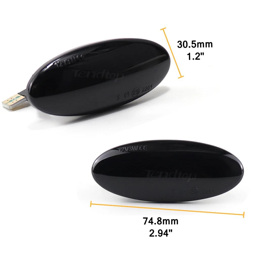 Marqueur latéral dynamique à LED pour Nissan, répéteur de clignotant, Qashqai J10 X-trail T31 Cube J