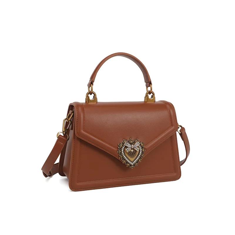 Sac à langer de luxe de haute qualité pour femmes, grand sac fourre-tout élégant en cuir, sac à band