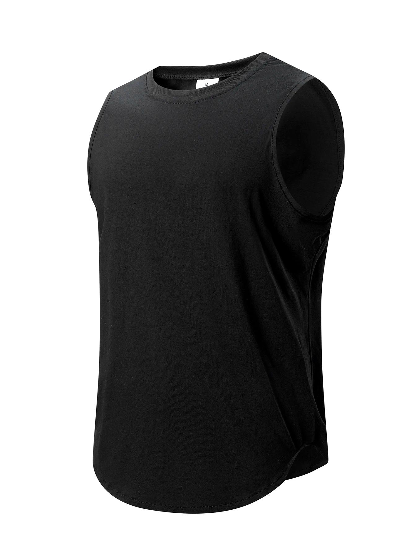 Débardeur basique de Fitness pour hommes, haut de Sport à séchage rapide, gilet de course, Fitness, 