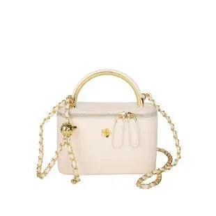 ​ ​ Pochette de luxe pour femmes, boîte à bandoulière structurée de qualité supérieure, Texture de G