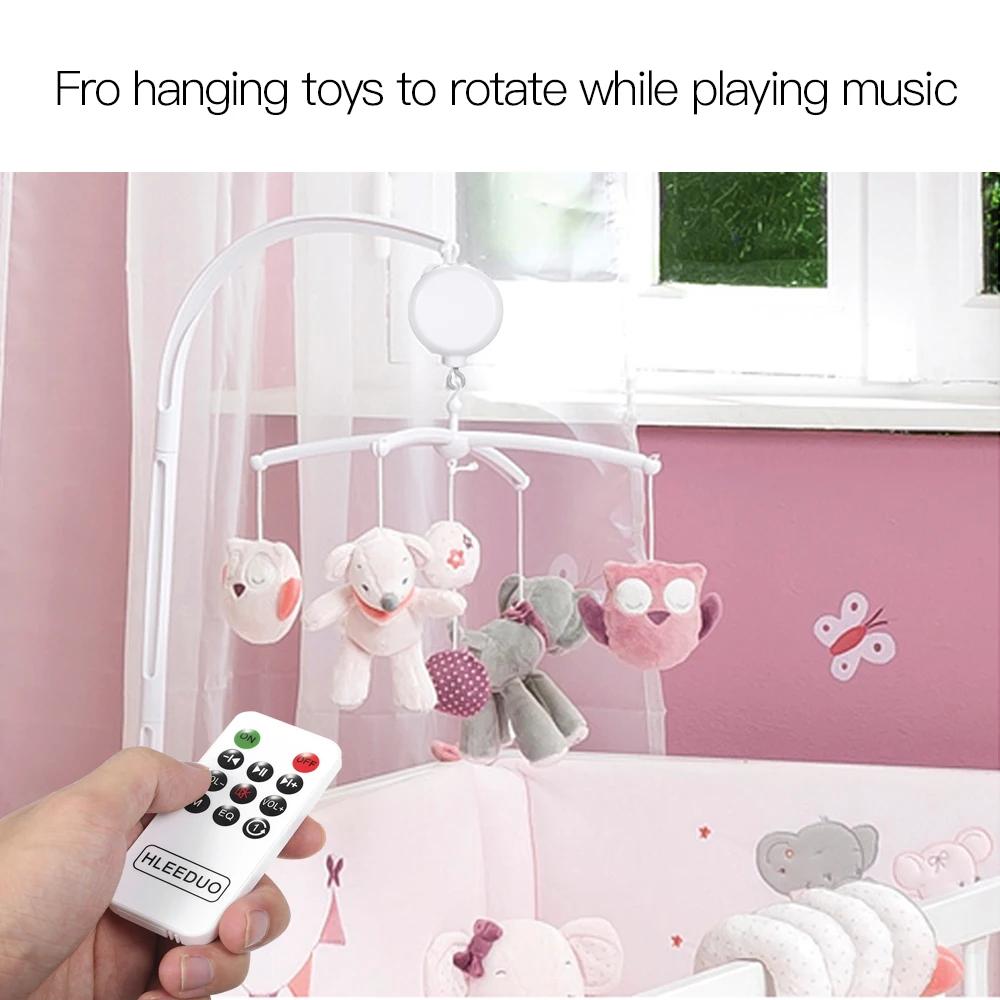 Boîte à musique télécommandée pour enfants - 35 chansons USB et cloches de mouvement berceuse