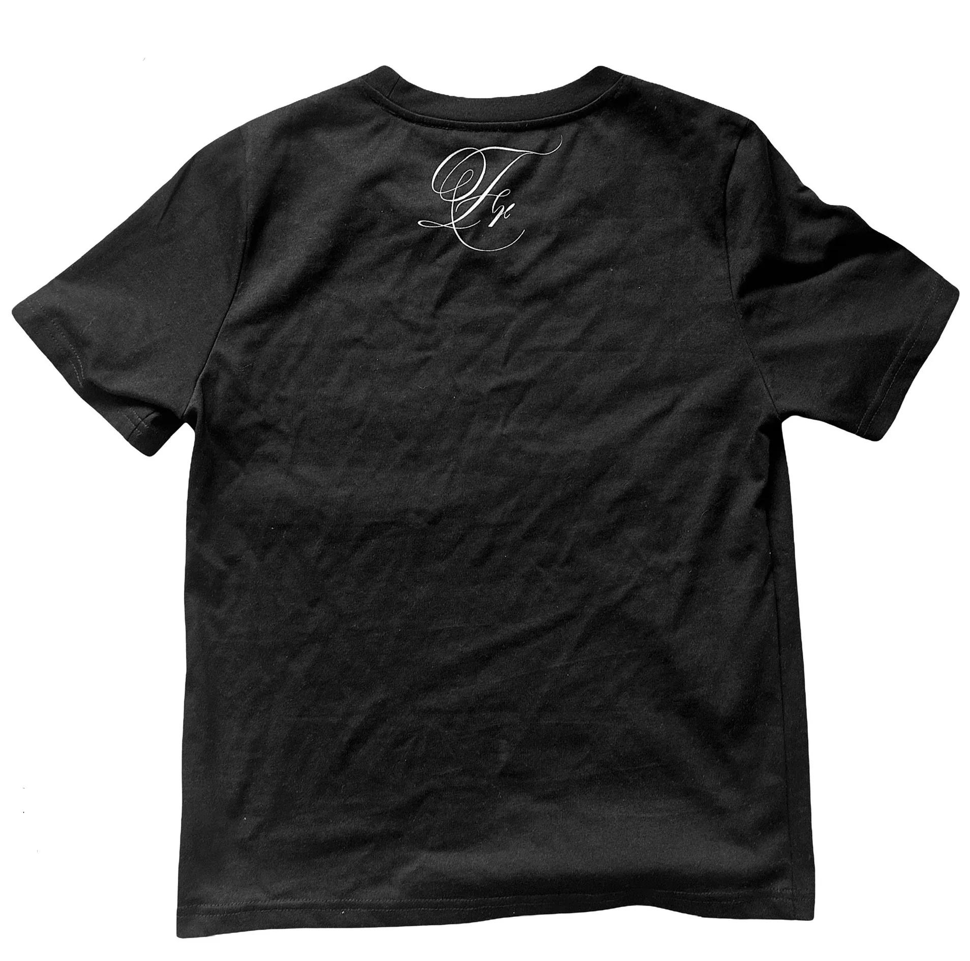 T-shirt en coton tendance Hip Hop Y2K, surdimensionné, punk, cool, manches courtes, vêtements gothiq