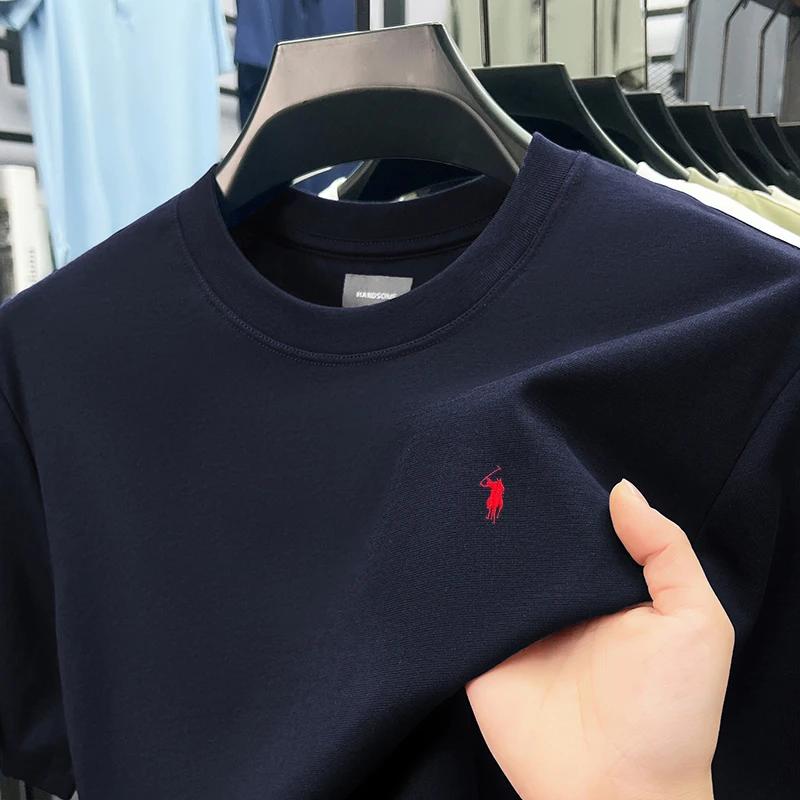 T-shirt Homme Haut de Gamme en Coton Soyeux Respirant à Manches Courtes – Collection Été Paul Brand 