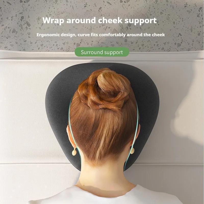 Coussin d'oreiller de Massage pour le visage et la poitrine, dédié au sein, détachable et lavable