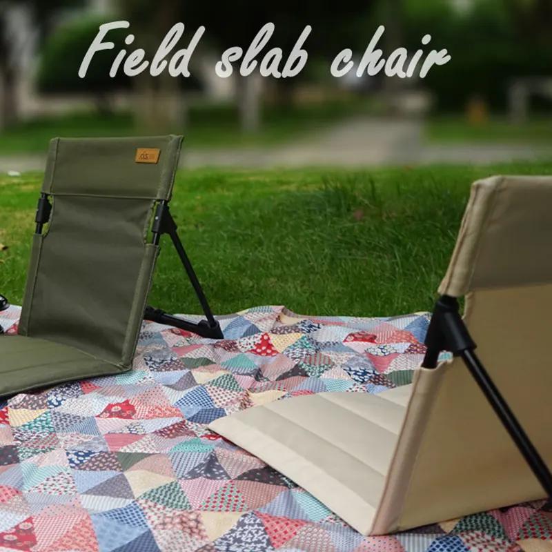 Chaise de dossier pliante de Camping, sièges de stade respirants, support en alliage d'aluminium, ch