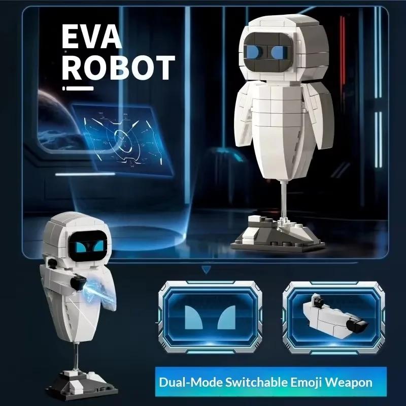 Wall.E Eve – Kit d'assemblage de Robot à petites particules, figurine d'action pour garçon, jouet éd