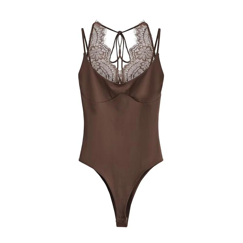 Combinaison rose sexy pour femme, idéale pour les soirées en boîte de nuit, combinaison moulante san