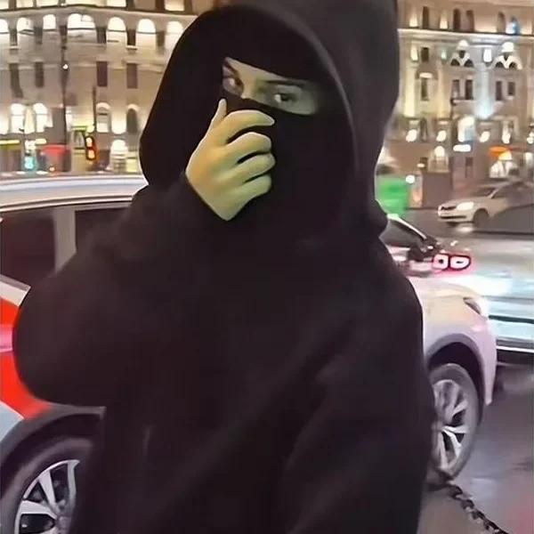 Cagoule gothique Y2K pour hommes et femmes, Harajuku, nouvel article d'hiver, sweat-shirt à Double c