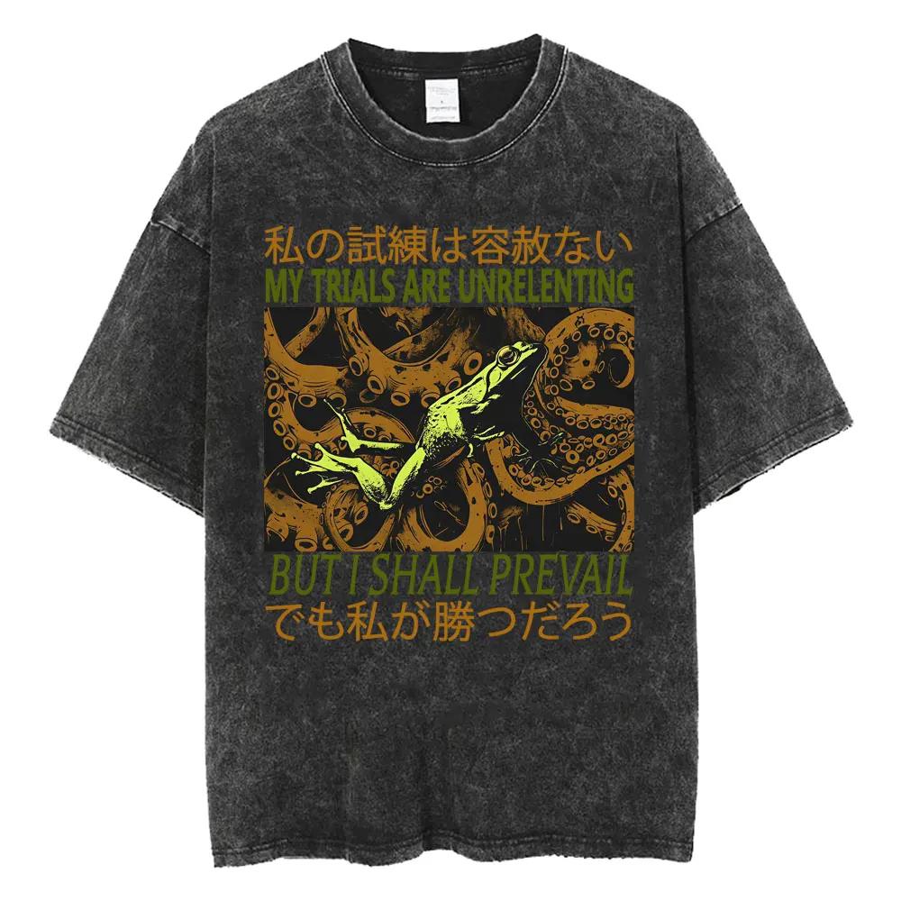 T-shirt manches courtes col rond Y2k, humoristique, à manches courtes, col rond, j'ai fait un mal, j