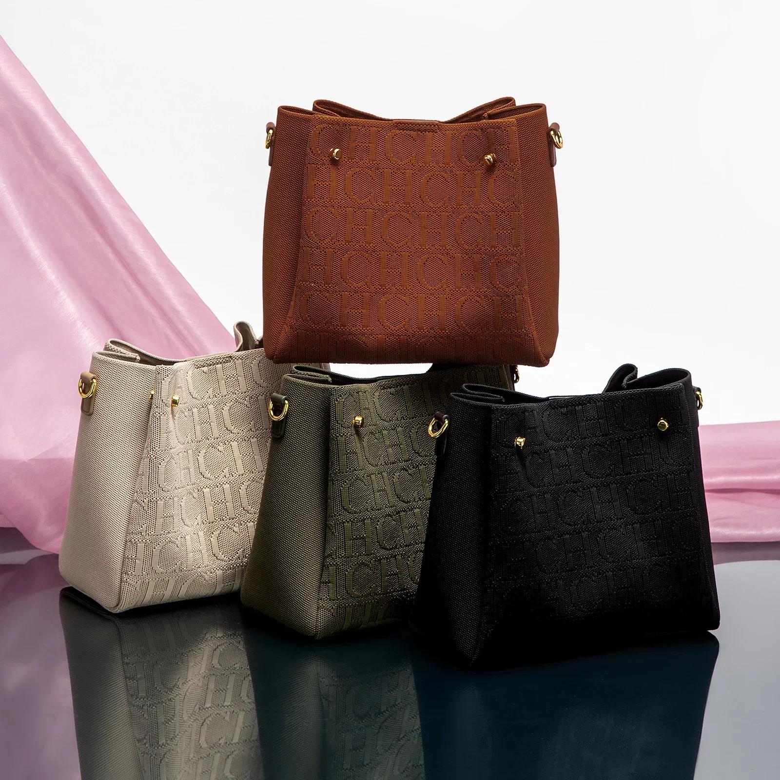 CH automne hiver classique sac à bandoulière marque tempérament à la mode décontracté grande capacit