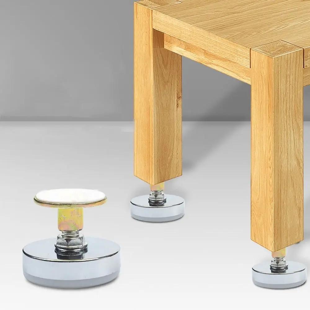 Pieds de chaise de nivellement réglables en hauteur, 4 pièces, tapis de meubles, Base à visser, cana