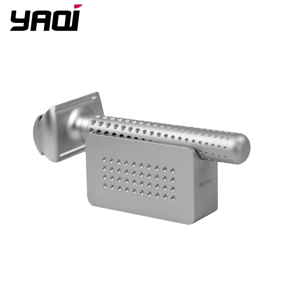 Yaqi Sputnik – rasoir et support de sécurité en aluminium pour hommes