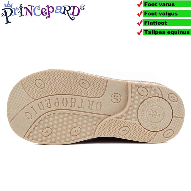 Rosa Epard-Sandales orthopédiques 4 roues motrices pour enfants, chaussures en cuir véritable pour g