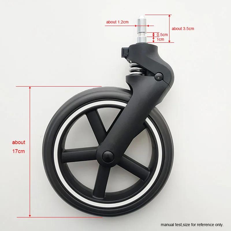 Roue de poussette UNIQUEMENT pour Cybex Eezy S/Twist +2, avant ou arrière, autres modèles non compat