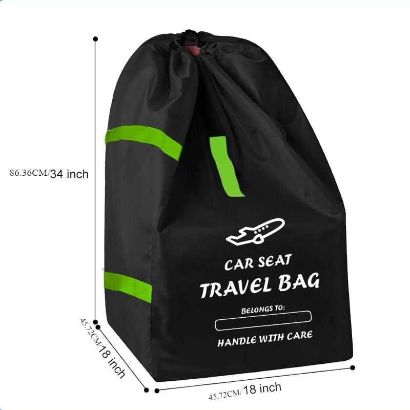 Sac à poussière universel pour poussette de bébé, sac de voyage pour landau avec ceinture initiée, a