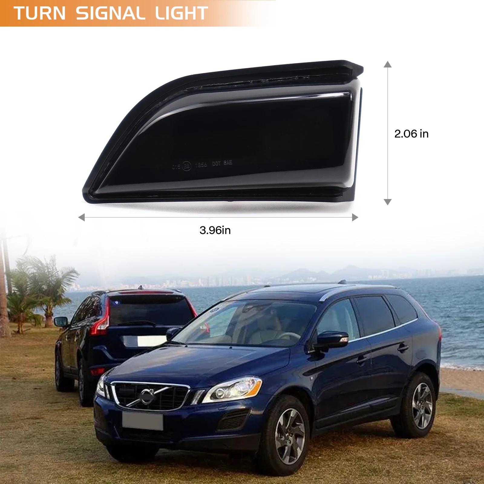Enquêter de Position Latéral LED Clignotant ociamique, Indicateur pour Volvo XC60 2008 2009 2010 201