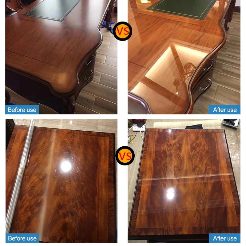 Film adhésif pour meubles, Film de Protection pour Table, brillant, clair, anti-rayures, résistant à