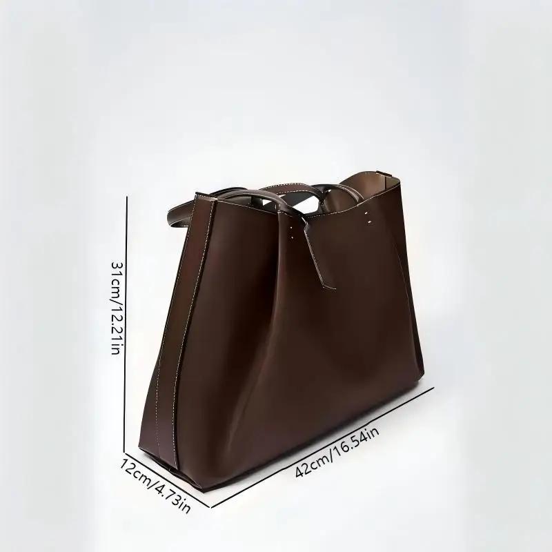 CLIP TOTE BAG, design de sac à main de luxe à la mode pour femmes, sac à bandoulière simple et contr