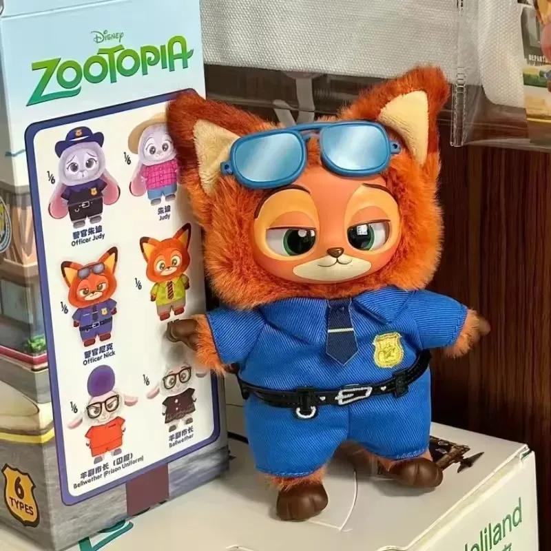 NOUVEAU 2026 Série Disney Zootopia Boîte Mystère, Figurines en Vinyle Judy Nick, Pendentif Personnag