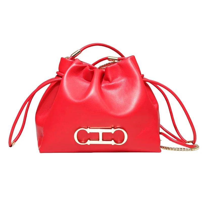 CH – sac de banlieue à la mode pour femmes, sac à main Design de couleur unie de haute qualité, peti