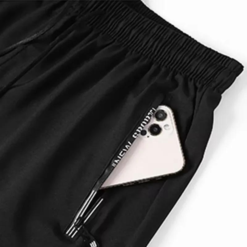 Short décontracté pour hommes, grande taille 6XL 7XL, Short de sport, extensible, pantalon court de 