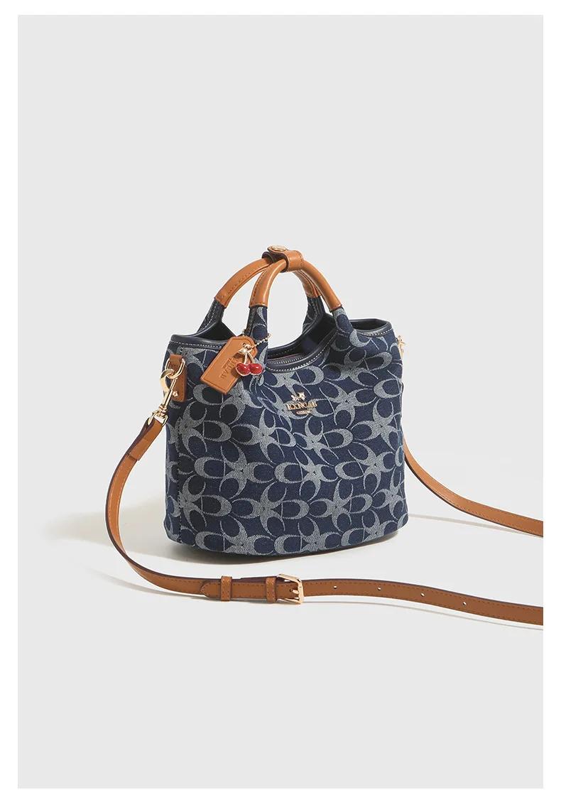 Sac à langer chic en cuir unique, sac bandoulière tendance pour femme, sac fourre-tout élégant pour 