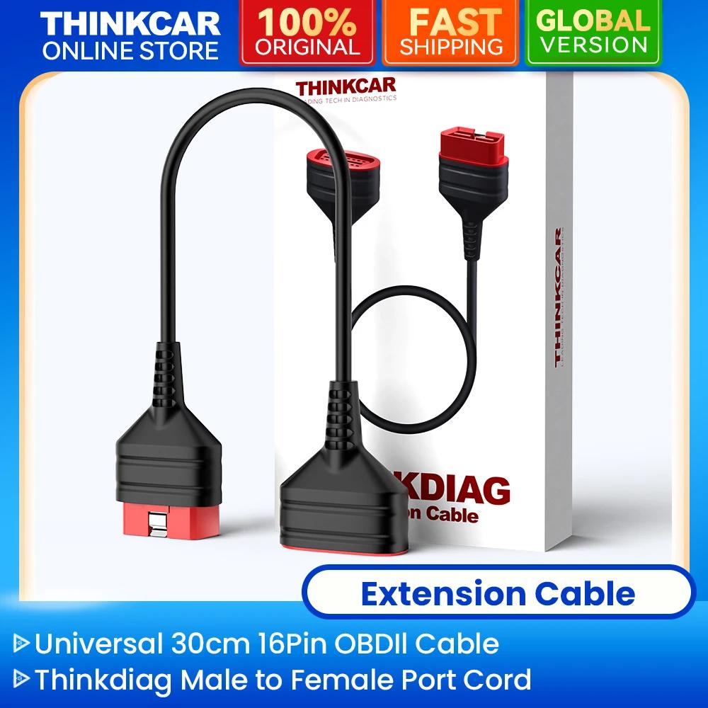 THINKCAR THINKDIAG universel 16 broches toutes les voitures câble d'extension OBD2 60 cm de longueur