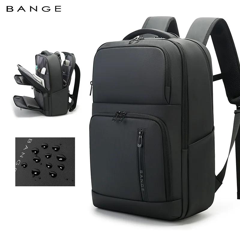 BANGE nouveau sac à dos quotidien de grande capacité pour ordinateur portable d'affaires étanche lég