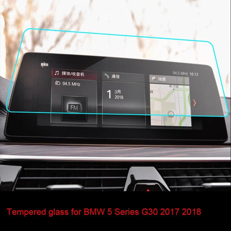 Verre trempé pour BMW série 5 G30 520 525 530 545 2018 2019 2020 2021, protection d'écran pour autor