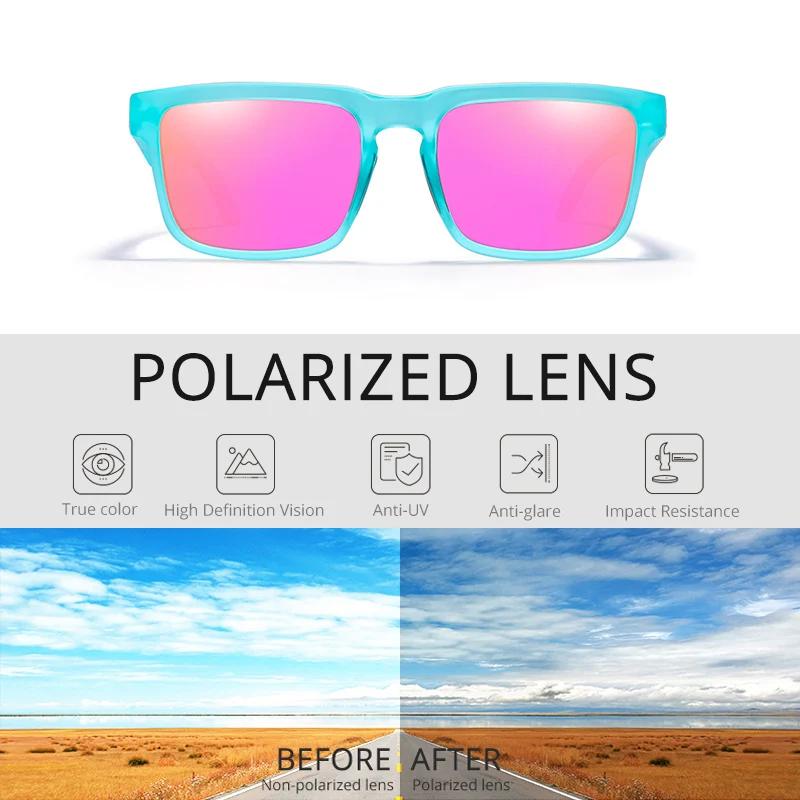 2025 Kdeam lunettes de soleil polarisées de haute qualité pour femmes hommes mode unisexe marque pop