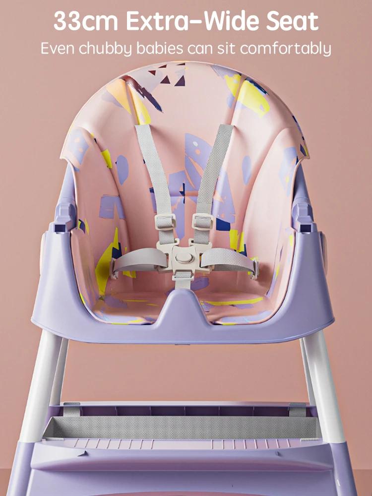 PANGDUBE Siège bébé chaise de repas pour tout-petits chaise haute pour dîner chaise d'alimentation p
