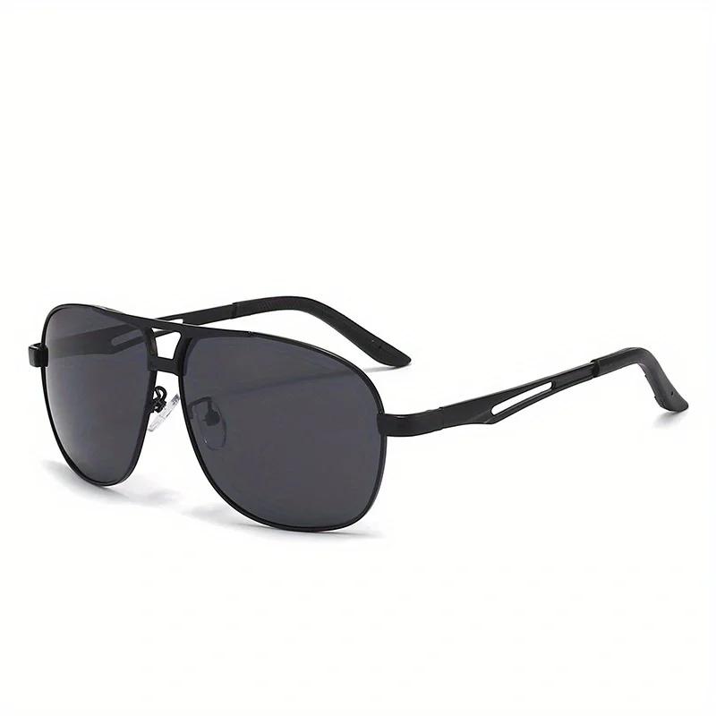 Lunettes De Soleil dégradées De mode pour hommes, grande monture, pilote, Design Anti-reflet, Lunett
