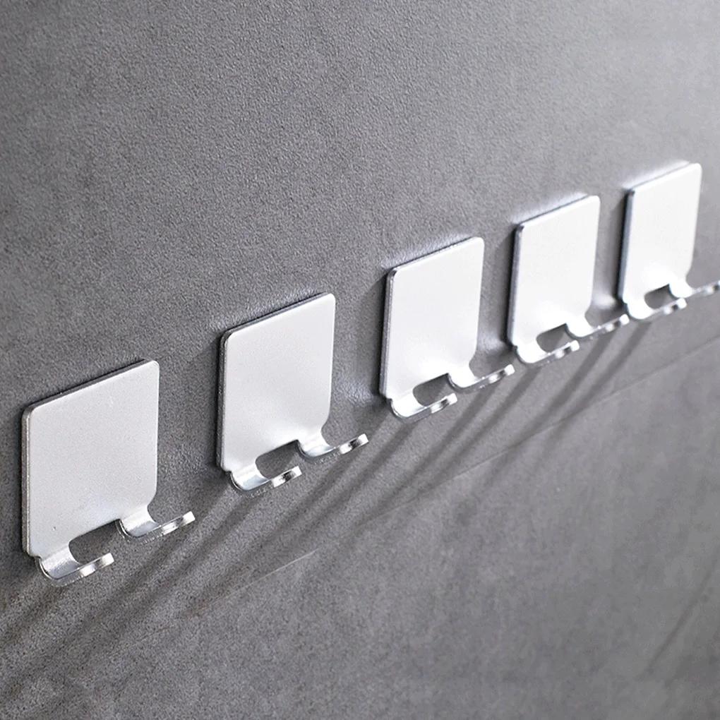 1/2/3/5 pièces porte-rasoir en aluminium hommes rasage rasoir crochet de rangement étagère murale po