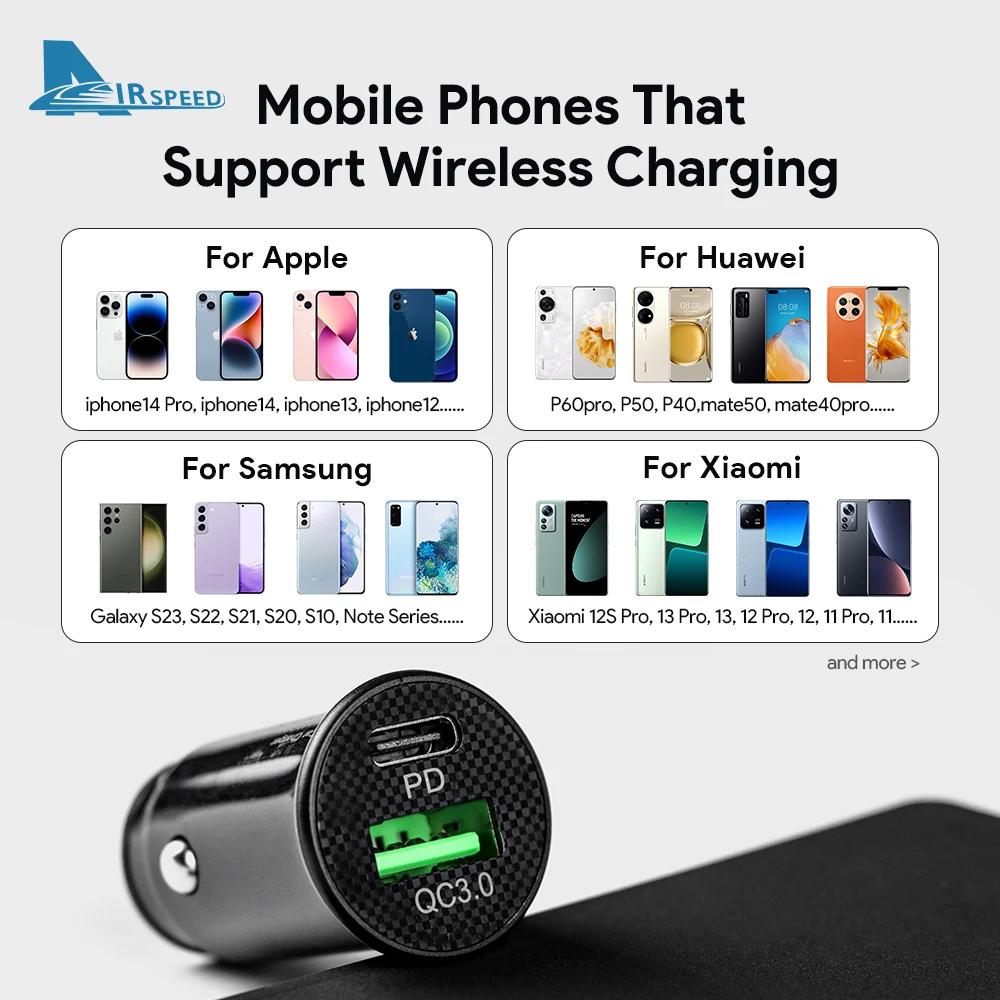 Support de charge rapide sans fil pour voiture, 15W, pour Ford Focus 2019 2020 2021 2022 2023, panne