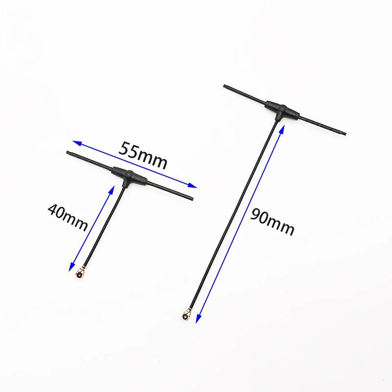 Antenne récepteur omnidirectionnelle 2.4G T 40MM/90MM pour ELRS EP1 RX IPX1, compatible avec la pièc