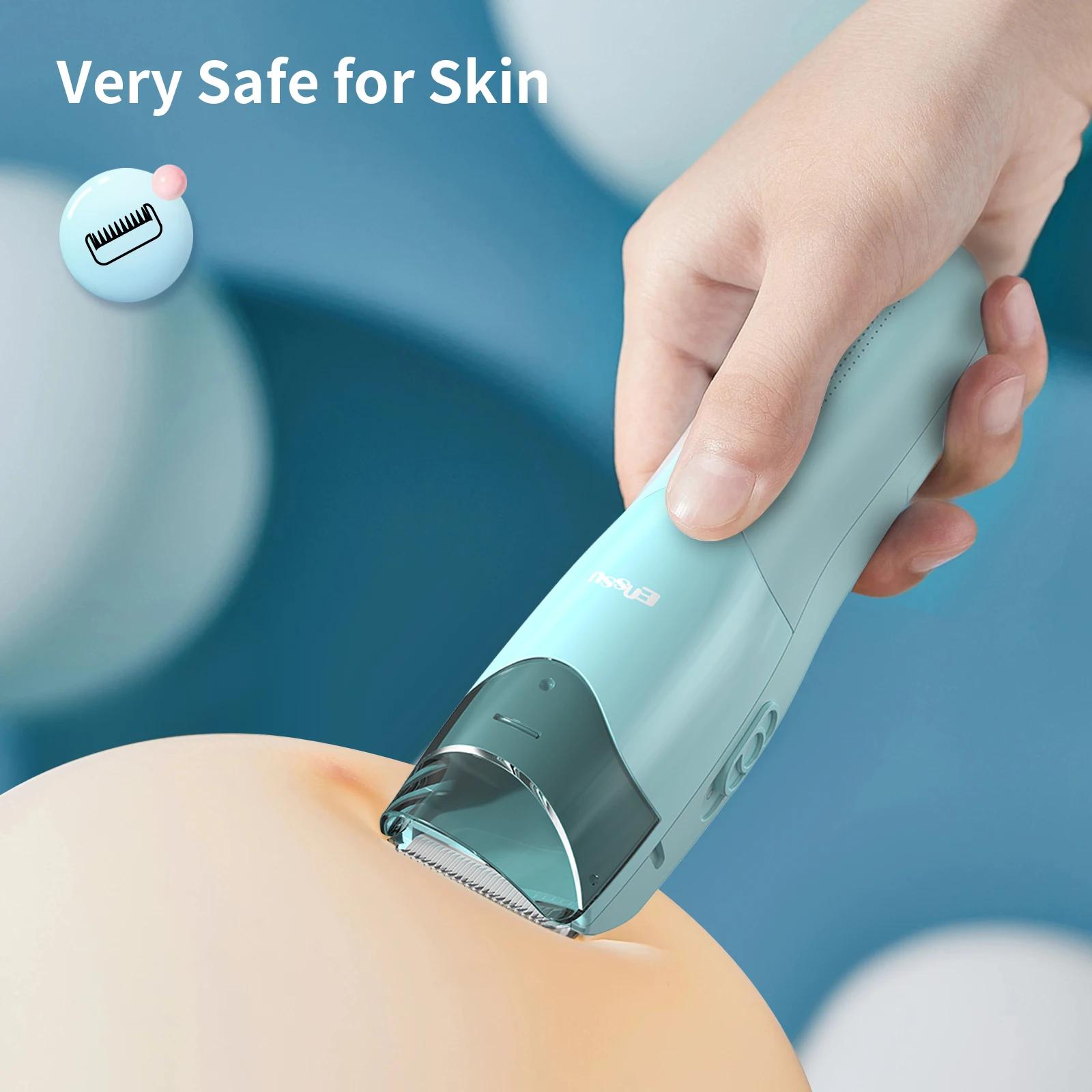 Tondeuse à cheveux aste avec aspirateur pour enfants, coupe-cheveux pour bébé, 2 modes, enfants et n