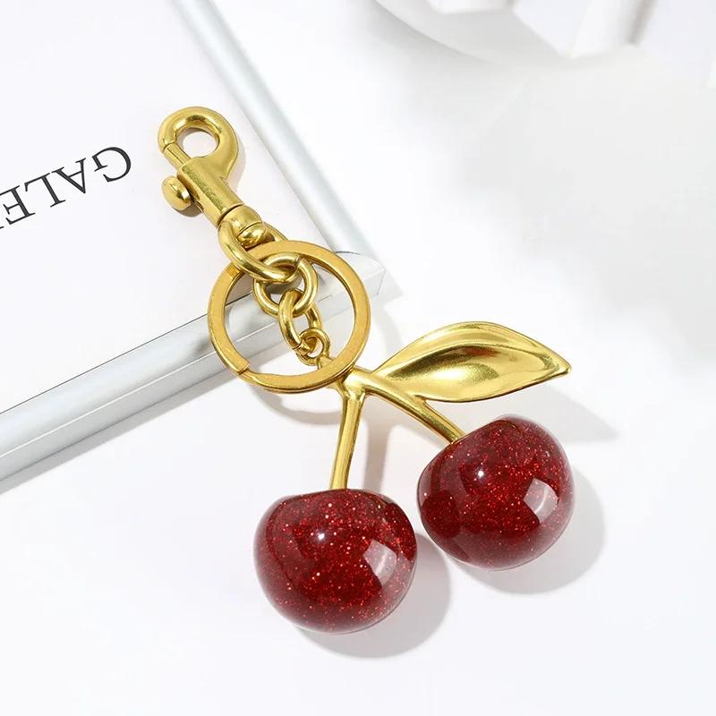 ChimRed-Porte-clés pendentif sans pendentif pour femme, décorations de sac mignonnes, bijoux multifo