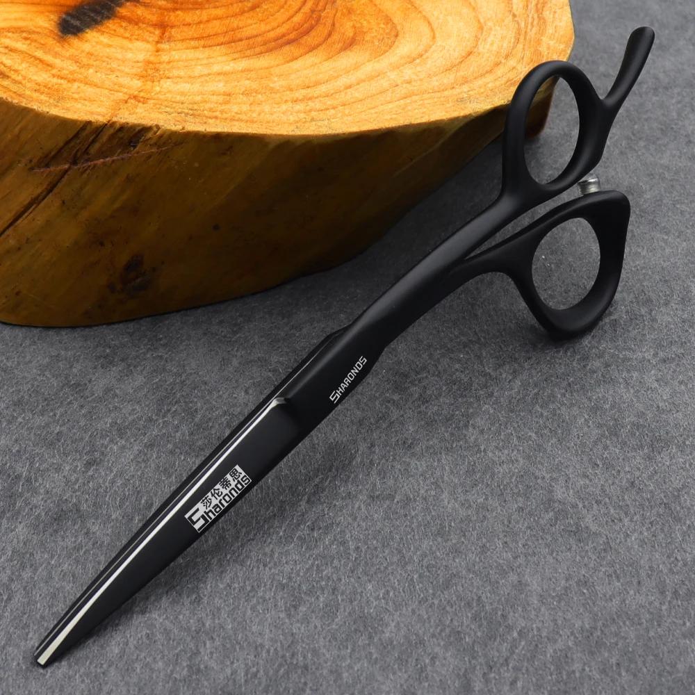 SHARONDS ciseaux professionnels de coiffure 440C barbier en acier japonais tondeuses spécialisées co