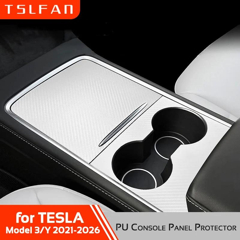 Pour Tesla Model 3 Highland Y Juniper 2021-2026, protection de la console centrale en PU, film autoc