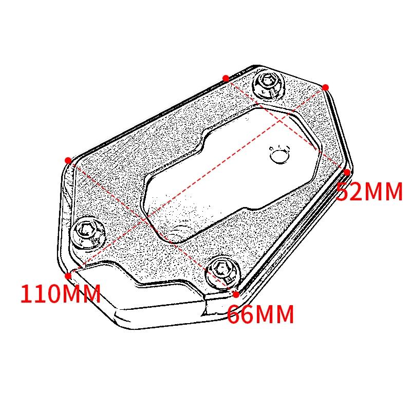 Support latéral de moto pour BMW R1250 GS R 1250 GSA R1250GS/Adventure R 1250GS Rallye HP, support d